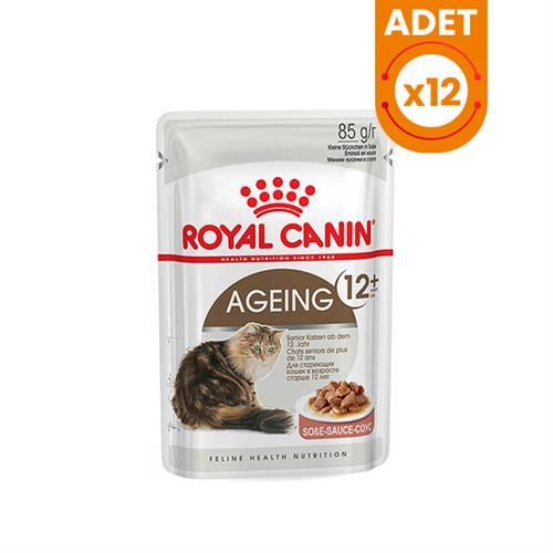 Royal Canin Ageing +12 Gravy Pouch Yaşlı Konserve Kedi Maması