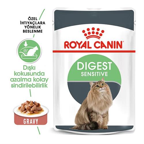 Royal Canin Digestive Sensitive Gravy Pouch Kedi Maması