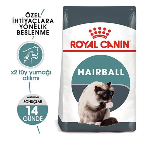 Royal Canin Hairball Tüy Yumağı Önleyici Yetişkin Kedi Maması