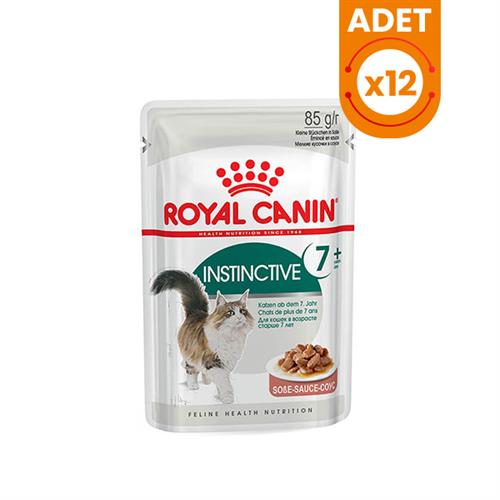 Royal Canin İnstinctive +7 Pouch Yaşlı Konserve Kedi Maması