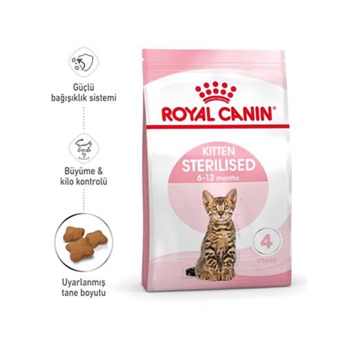 Royal Canin Kitten Sterilised Yavru Kısırlaştırılmış Kedi Maması