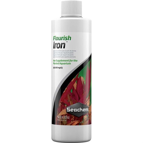 Seachem Flourish İron Akvaryum Bitkileri için Demir Takviyesi