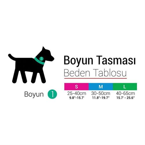 Tailpetz Bubbles Desenli Köpek Boyun Tasması