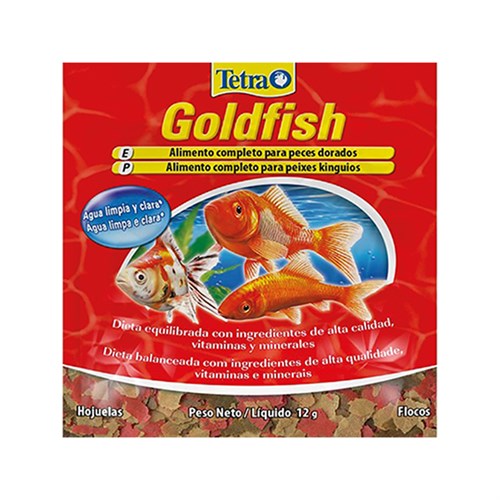 Tetra Goldfish Akvaryum Japon Balığı Yemi