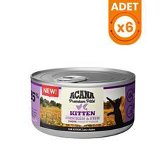 Acana Premium Pate Tavuklu ve Balıklı Yavru Konserve Kedi Maması