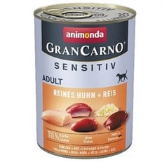 Animonda Gran Carno Sensitive Tavuklu Ve Pirinçli Yetişkin Köpek Konservesi
