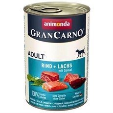 Animonda Gran Carno Sığır Etli Ve Ispanaklı Yetişkin Köpek Konservesi