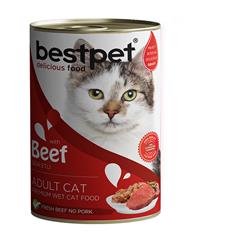 Bestpet Biftekli Gravy Yetişkin Konserve Kedi Maması