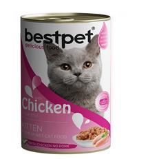 Bestpet Tavuklu Jöleli Yavru Konserve Kedi Maması