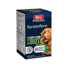 Bio Pet Active Büyük Irk Köpekler için Synbioflora Probiotik Suplement Tablet