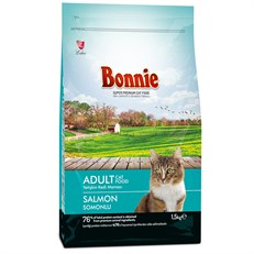 Bonnie Adault Somonlu Yetişkin Kedi Maması