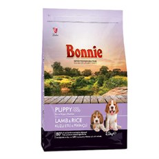 Bonnie Puppy Kuzu Etli ve Pirinçli Yavru Köpek Maması