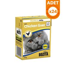 Bozita Tahılsız Tavuklu ve Ciğerli Yetişkin Konserve Kedi Maması