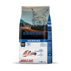 Bravery Adult Herring Ringa Balıklı Yetişkin Kedi Maması