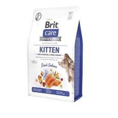 Brit Care Gentle Digestion & Strong Immunity Tahılsız Somonlu Yavru Kedi Maması