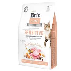 Brit Care Hipoalerjenik Sensitive Hindi ve Somonlu Tahılsız Hassas Kedi Maması