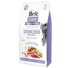 Brit Care Hipoalerjenik Sterilized Ördek ve Hindili Tahılsız Kısırlaştırımış Kedi Maması