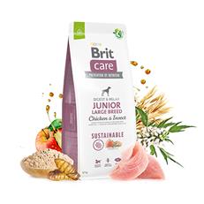 Brit Care Sustainable Tavuklu ve Böcek Proteinli Büyük Irk Yavru Köpek Maması