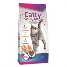 Catty Adult Color Mix Renkli Yetişkin Kedi Maması
