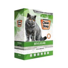 Clean Step Hygiene Aktif Karbonlu  Anti Bakteriyel Karbonatlı İnce Taneli Topaklanan Bentonit Kedi Kumu