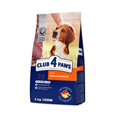 Club4Paws Premium Medium Breed Tavuklu Orta Irk Yetişkin Köpek Maması