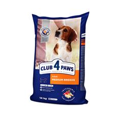 Club4Paws Premium Medium Breed Tavuklu Orta Irk Yetişkin Köpek Maması