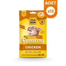 Delibon Creamy Tavuklu Sıvı Kedi Ödül Maması