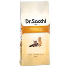 Dr.Sacchi Basic Chicken Tavuklu Yetişkin Kedi Maması