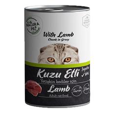 Eco Natura Adult Kuzu Etli Yetişkin Konserve Kedi Maması