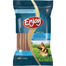 Enjoy Sticks Yıldız Şekilli Dental Köpek Ödül Çubukları