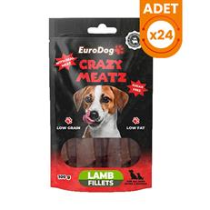 Euro Dog Kuzulu Fileto Doğal Köpek Ödül Maması