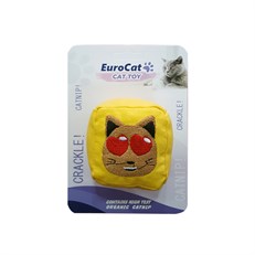 Eurocat Catnipli Kedi Şekilli Küp Kedi Oyuncağı