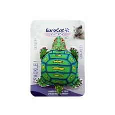 Eurocat Kaplumbağa Şeklinde Catnipli Kedi Oyuncağı