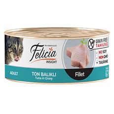 Felicia Tahılsız Ton Balıklı Fileto Yetişkin Konserve Kedi Maması