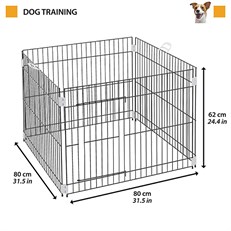 Ferplast Metal Köpek Eğitim Kafesi  80x
