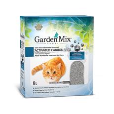 Garden Mix Aktif Karbonlu Topaklaşan Bentonit Kedi Kumu