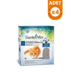 Garden Mix Aktif Karbonlu Topaklaşan Bentonit Kedi Kumu