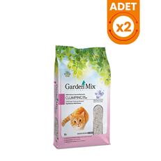 Garden Mix Bentonit Kalın Taneli Bebek Pudrası Kokulu Kedi Kumu