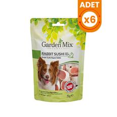 Garden Mix Tavşan Sushi Düşük Yağlı Şekersiz Köpek Ödül Maması