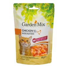 Garden Mix Tavuklu Düşük Yağlı Şekersiz Kedi Ödül Maması