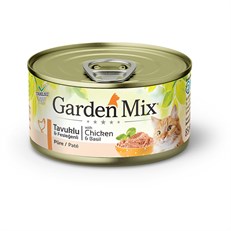 Garden Mix Tavuklu Tahılsız Kıyılmış Konserve Kedi Maması