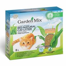 Garden Mix Topaklanan Mısır Lifli Kedi Kumu