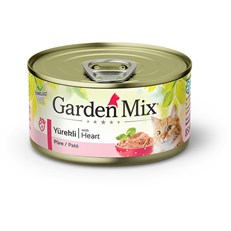 Garden Mix Yürekli Tahılsız Kıyılmış Konserve Kedi Maması
