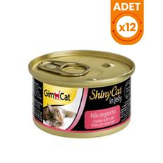 Gimcat Shinycat Tavuklu Yengeçli Konserve Kedi Maması