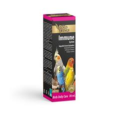 Gold Wings Premium Immune System Kuşlar için Bağışıklık Güçlendirici Sıvı Vitamin