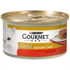 Gourmet Gold Savoury Cake Sığır Etli Konserve Kedi Maması