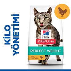 Hills Adult Perfect Weight Tavuklu Yetişkin Kedi Maması
