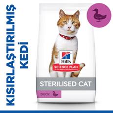 Hills Young Sterilised Ördekli Kısırlaştırılmış Kedi Maması