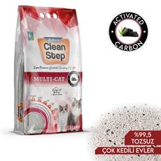 Jadawa Clean Step Multi-Cat Çoklu Kediler için Aktif Karbonlu Topaklanan Doğal Kedi Kumu