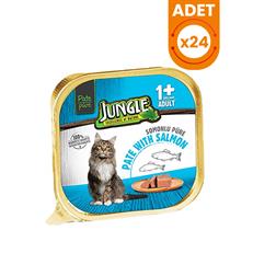 Jungle Balıklı Pate Yetişkin Konserve Kedi Maması